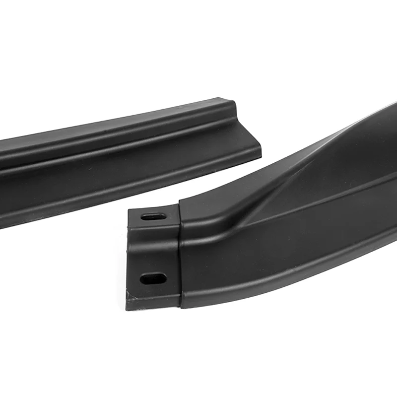 For 2013-2015 Lexus GS350 GS450h Base Black 3-Pcs Front Bumper Splitter Spoiler Lip - Image 2