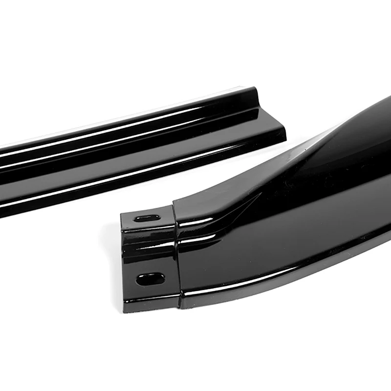 For 2013-2015 Lexus GS350 GS450h Base Painted Black  3-pcs Front Bumper Spoiler Lip - Image 2