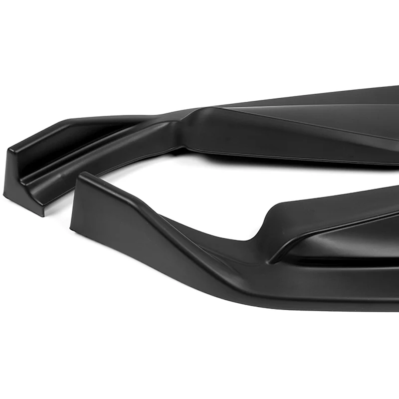 For 2013-2015 Lexus GS350 GS450h F-Sport Matte Black 3-Piece Front Bumper Body Spoiler Splitter Lip Kit - Image 2