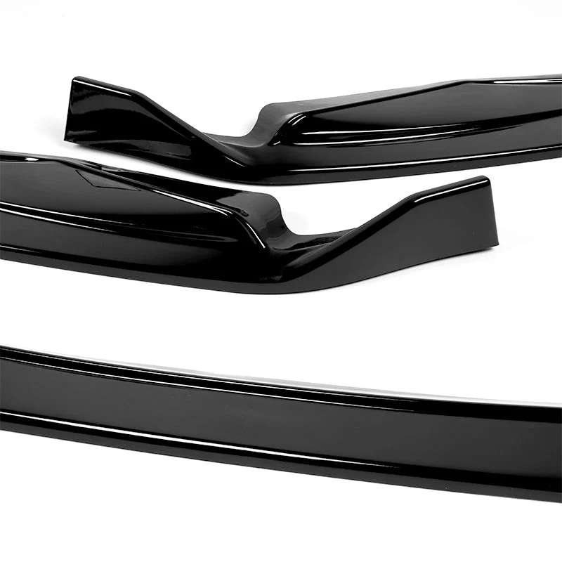 For 2013-2015 Lexus GS350 GS450h F-Sport Painted Black 3-Piece Front Bumper Body Spoiler Splitter Lip Kit + free gift - Image 3