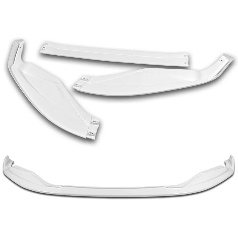 For 2013-2015 Lexus GS350 GS450h F-Sport Painted White 3-Piece Front Bumper Body Spoiler Splitter Lip Kit - Image 2