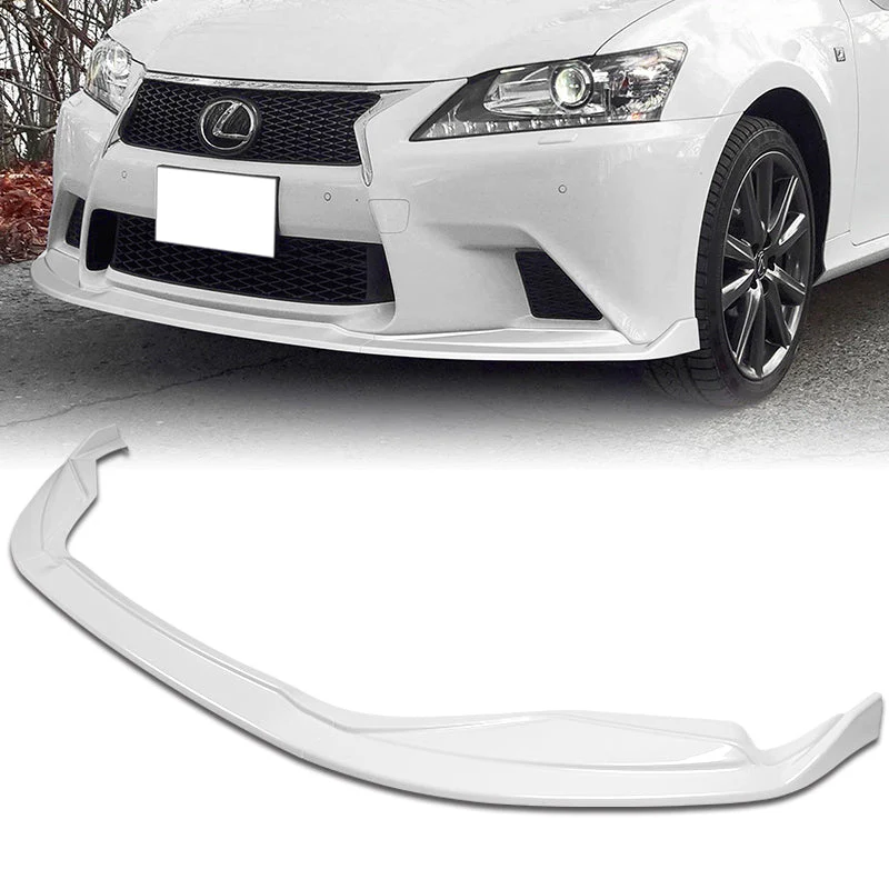 For 2013-2015 Lexus GS350 GS450h F-Sport Painted White 3-Piece Front Bumper Body Spoiler Splitter Lip Kit + FREE GIFT - Image 7