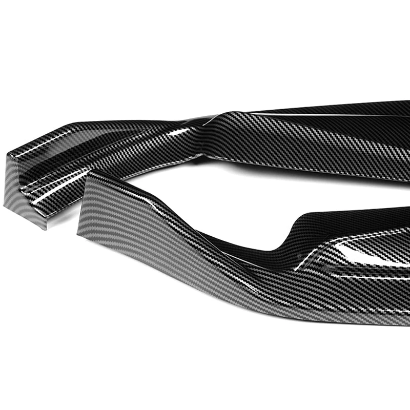 For 2013-2015 Lexus GS350 GS450h F-Sport Real Carbon Fiber 3-Piece Front Bumper Body Spoiler Splitter Lip Kit + FREE GIFT - Image 2