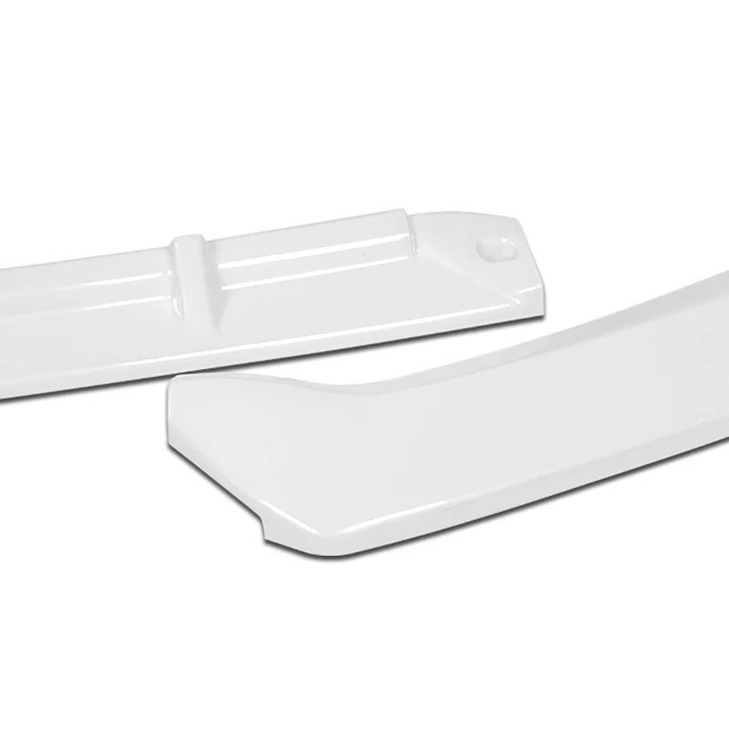 For 2013-2015 Nissan Sentra Painted White 3-Pcs Front Bumper Body Splitter Spoiler Lip - Image 2