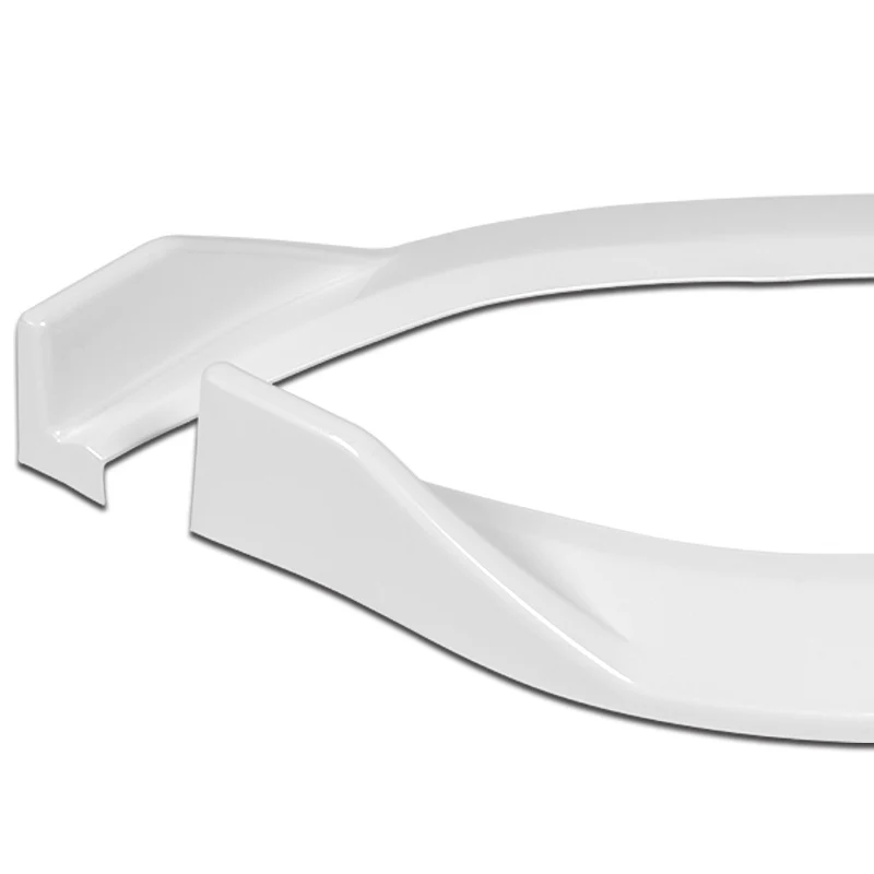 For 2013-2015 Nissan Sentra Painted White 3-Pcs Front Bumper Body Splitter Spoiler Lip - Image 3