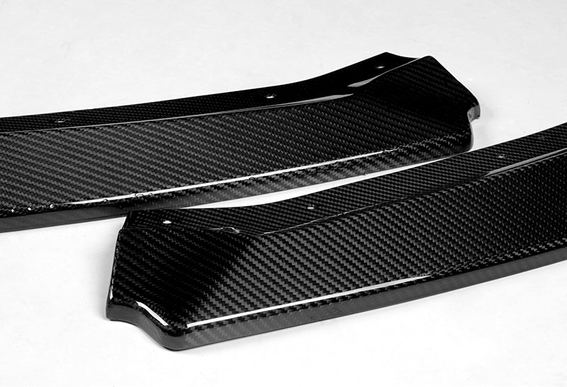For 2013-2016 Scion FR-S/Toyota 86 CS-Style Real Carbon Fiber Front Bumper Splitter Spoiler Lip 3PCS - Image 2