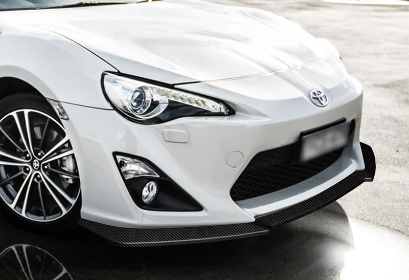 For 2013-2016 Scion FR-S/Toyota 86 CS-Style Real Carbon Fiber Front Bumper Splitter Spoiler Lip 3PCS - Image 5
