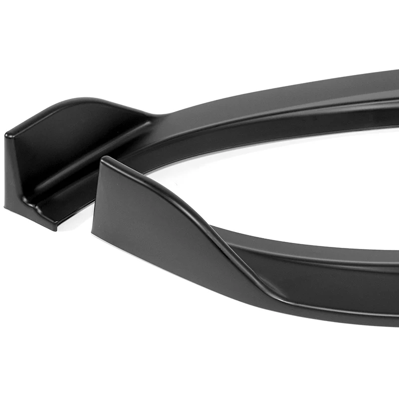 For 2013-2017 Hyundai Elantra GT Hatchback 3-PCS Matt Black Front Bumper Spoiler Lip - Image 3