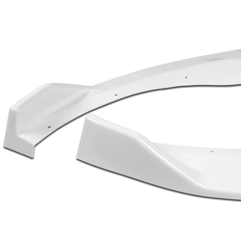 For 2013-2017 Hyundai Veloster Turbo JDM Painted White Front Bumper Splitter Spoiler Lip 3PCS - Image 4