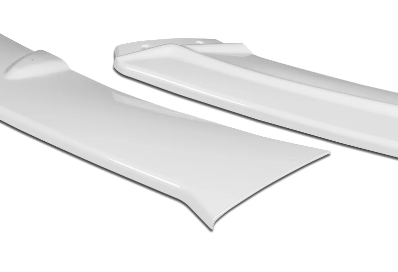 For 2013-2018 Chevrolet Malibu Painted White Front Bumper Splitter Spoiler Lip 3PCS - Image 2