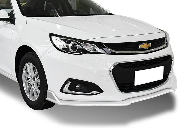 For 2013-2018 Chevrolet Malibu Painted White Front Bumper Splitter Spoiler Lip 3PCS - Image 5