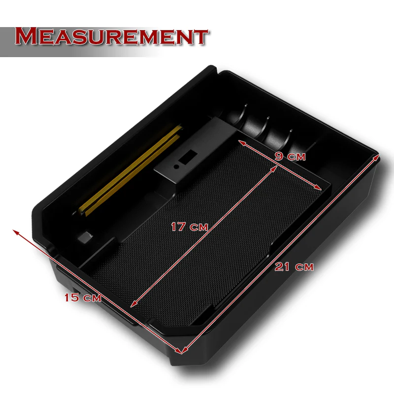 For 2013 - 2018 Toyota RAV4 Center Console Organizer Tray Armrest Storage Box - Image 4