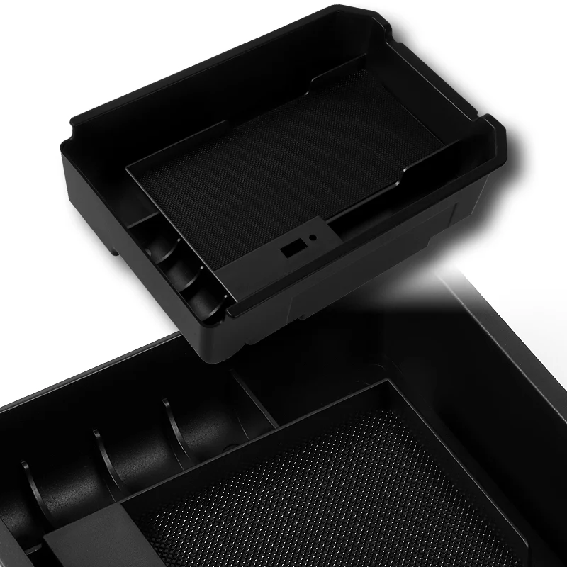 For 2013 - 2018 Toyota RAV4 Center Console Organizer Tray Armrest Storage Box - Image 6