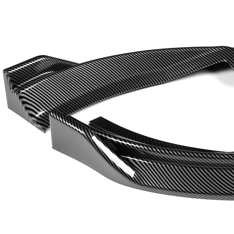 For 2013-2020 Nissan 370Z GT-Style Carbon Look Front Bumper Splitter Spoiler Lip 3PCS - Image 3