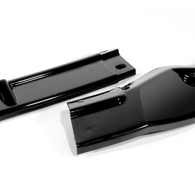 For 2013-2020 Nissan 370Z GT-Style Painted Black Front Bumper Splitter Spoiler Lip 3PCS - Image 2