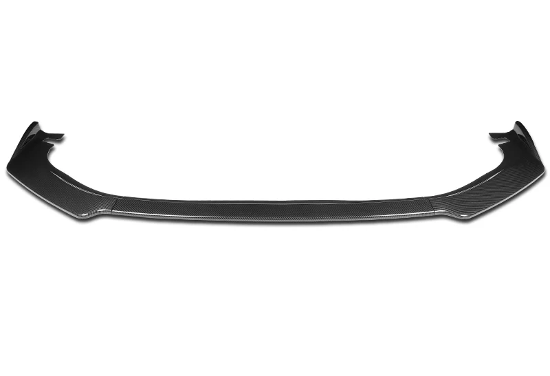For 2014-2016 Lexus IS Base Carbon Style BLK Front Bumper Body Kit Spoiler Lip 3PCS - Image 3
