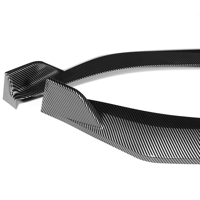 For 2014-2016 Toyota Corolla S GT-Style 3-Pcs Carbon Painted Front Bumper Spoiler Lip - Image 3