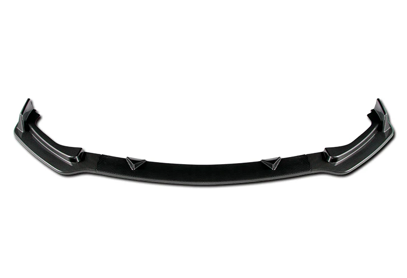 For 2014-2017 Infiniti Q50 Premium Carbon Look Front Bumper Splitter Spoiler Lip 3PCS - Image 3