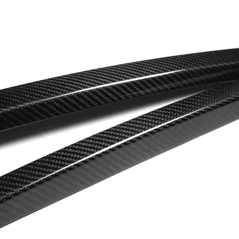 For 2014–2017 Infiniti Q50 Rear Trunk Tailgate Cover Trim -Real Carbon Fiber - Image 2