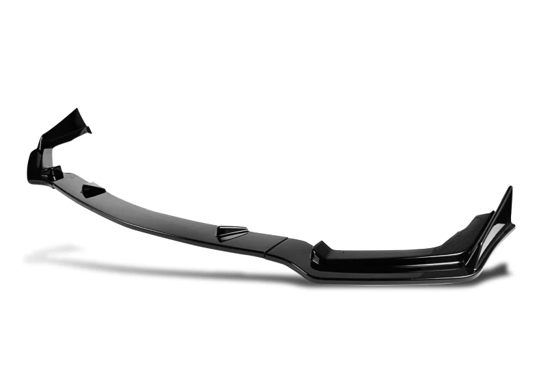 For 2014-2017 Infiniti Q50 Sport Painted Black Front Bumper Body Kit Lip 3pcs - Image 3