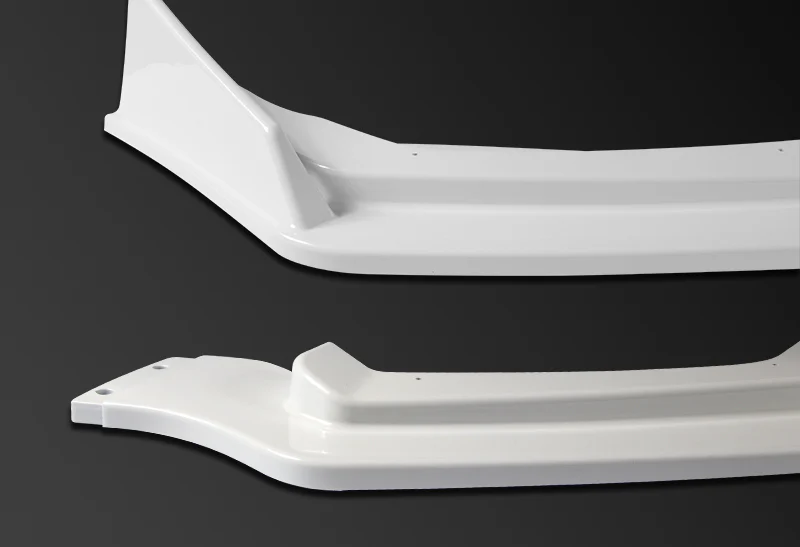 For 2014-2017 Infiniti Q50 Sport Painted White Front Bumper Body Kit Lip 3pcs - Image 4