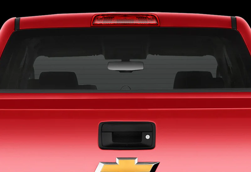 For 2015 – 2018 Chevrolet Silverado 2500HD 3500HD LED Third Brake Light with Integrated Cargo Lamp - Chrome Housing Red Lens - Image 5