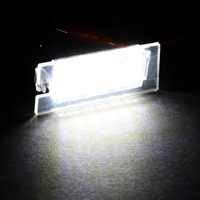 For 2014-2018 Jeep Cherokee Xenon White 18-SMD LED 6000K License Plate Lights - Image 6