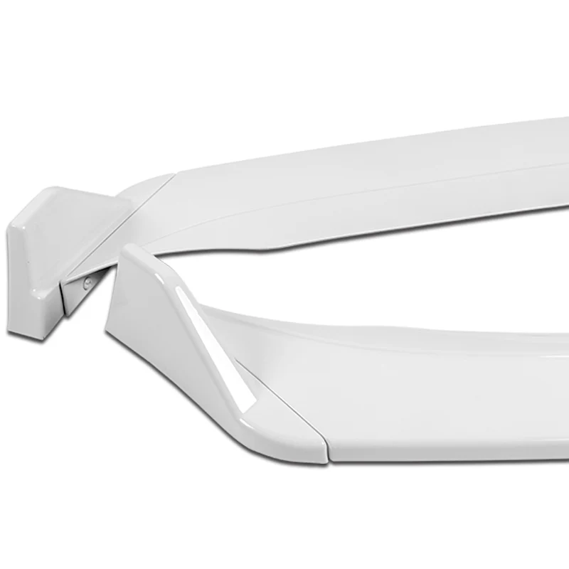 For 2014-2019 Chevrolet Corvette C7 ST-Style Painted White Front Bumper Splitter Spoiler Lip 3PCS - Image 3