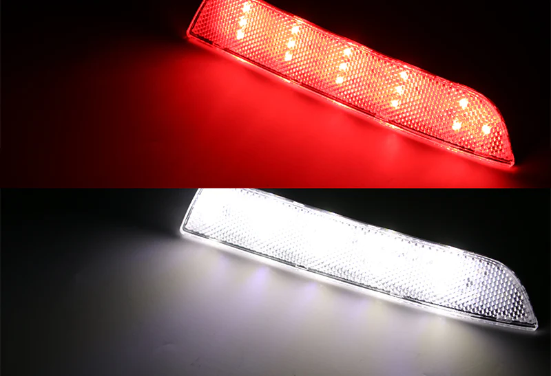 For 2014–2020 Mercedes-Benz Metris W447 /448 60-LED Rear Bumper Stop Brake Light Kit -Clear Lens - Image 4