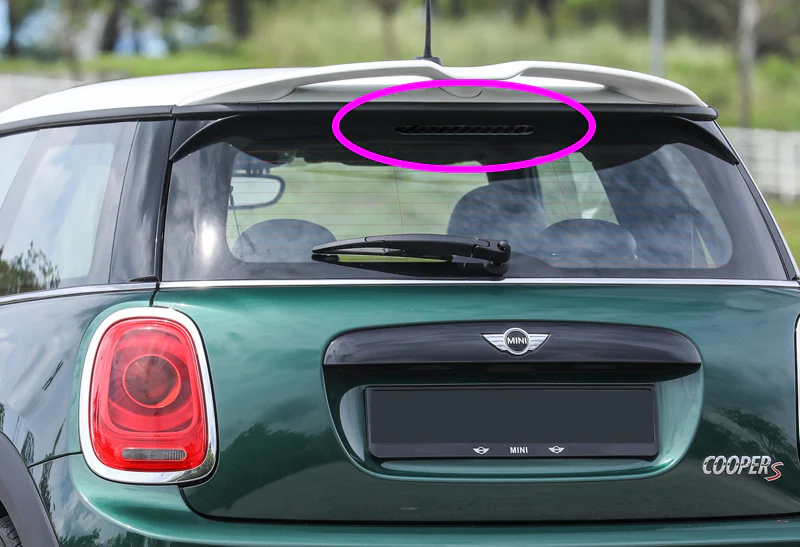 For 2014-2020 Mini Cooper F54 F55 F56 LED High Mounted Reflector Third 3RD Brake Light Stop Lamp -Smoked Lens - Image 5
