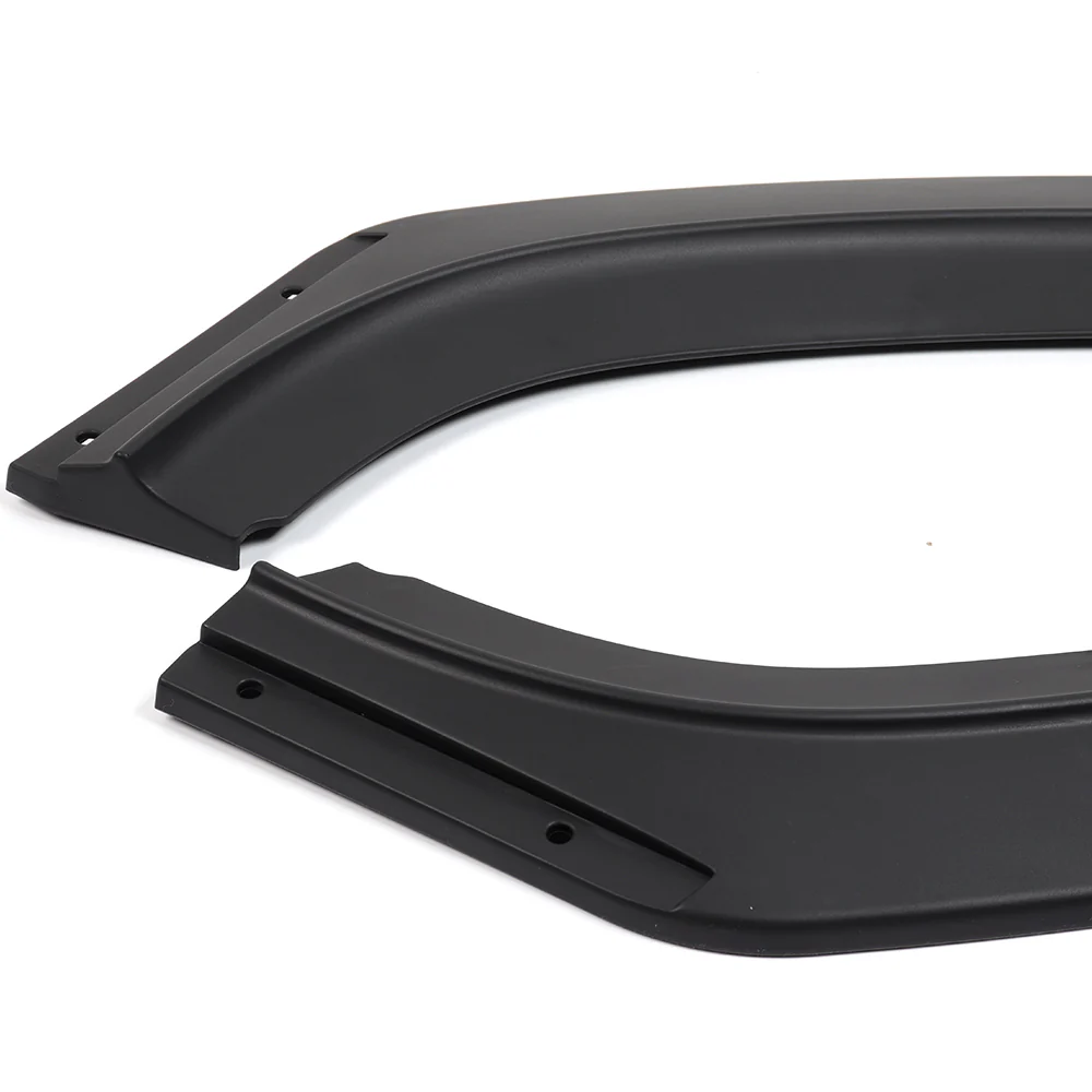For 2014-2021 BMW 2-Series F22 F23 Base Front Bumper Splitter Spoiler Lip 5PCS -Unpainted Matte Black - Image 4
