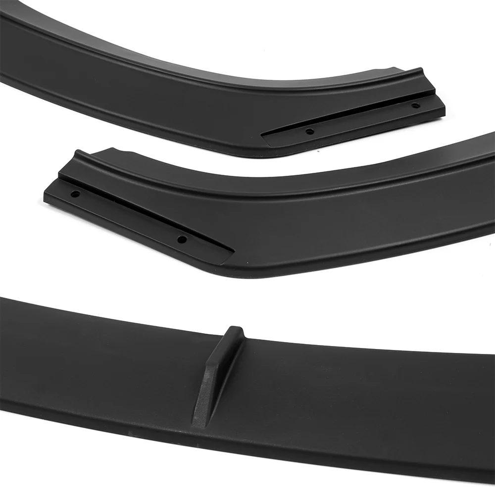 For 2014-2021 BMW 2-Series F22 F23 Base Front Bumper Splitter Spoiler Lip 5PCS -Unpainted Matte Black - Image 6