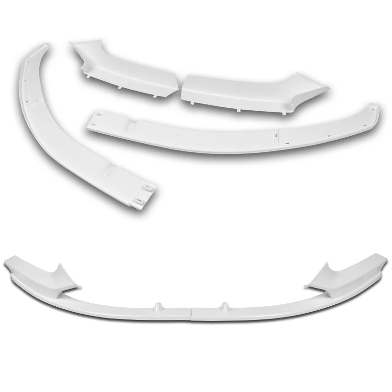 For 2014-21 BMW 2-Series F22 F23 M-Sport 4-PCS Painted White Front Bumper Spoiler Lip - Image 4