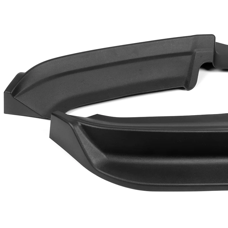 For 2015-2017 Ford F-150 F150 Truck STP-Style Front Bumper Splitter Spoiler Lip 3 Pieces - Image 3