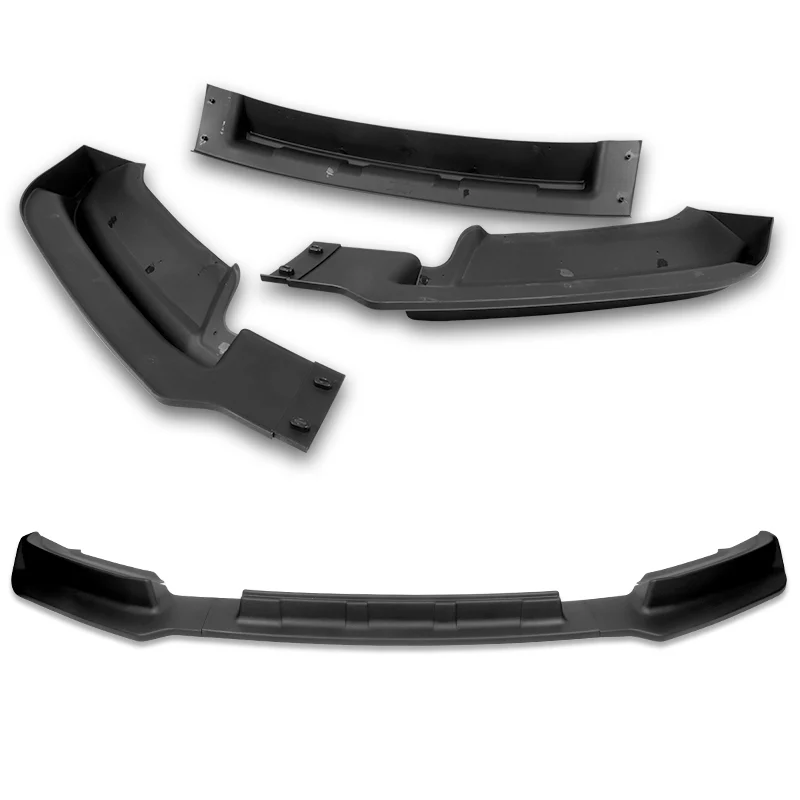 For 2015-2017 Ford F-150 F150 Truck STP-Style Front Bumper Splitter Spoiler Lip 3 Pieces - Image 4
