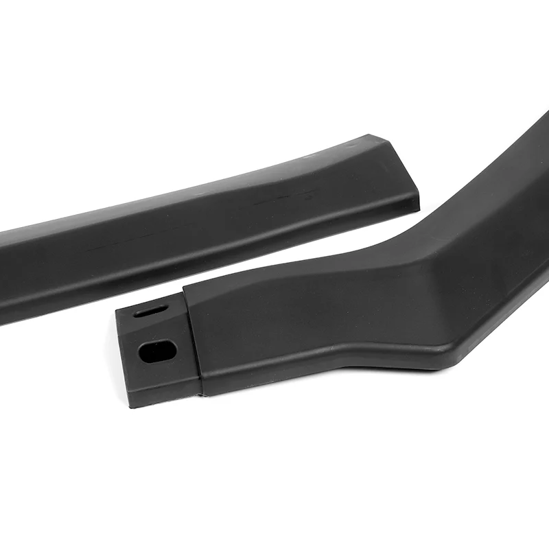 For 2015-2017 Subaru Legacy STi-Style JDM Matt Black Front Bumper Spoiler Lip  3-PCS - Image 4