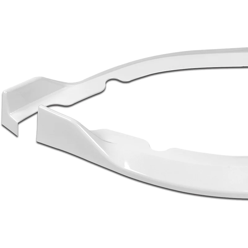 For 2015-2017 Subaru Legacy STi-Style JDM Painted White Front Bumper Spoiler Lip  3-PCS - Image 2