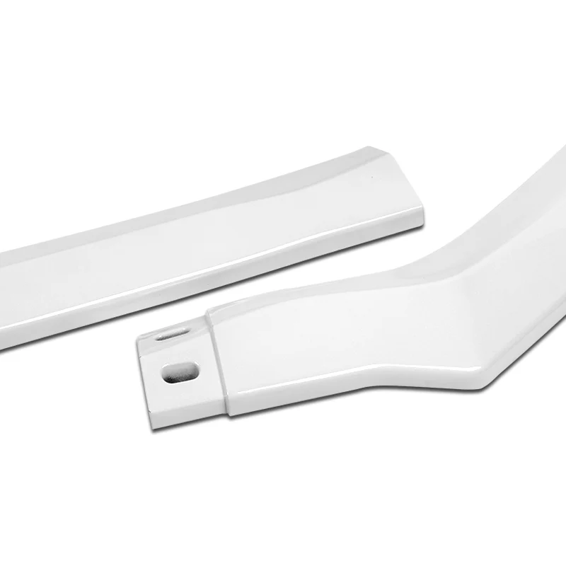 For 2015-2017 Subaru Legacy STi-Style JDM Painted White Front Bumper Spoiler Lip  3-PCS - Image 3