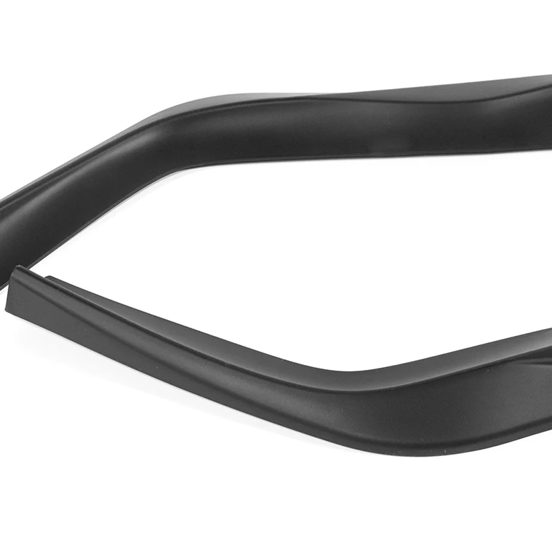 For 2015-2018 Lexus RC300 RC350 AG-Style 3-PCS Matt Black Front Bumper Spoiler Lip - Image 3