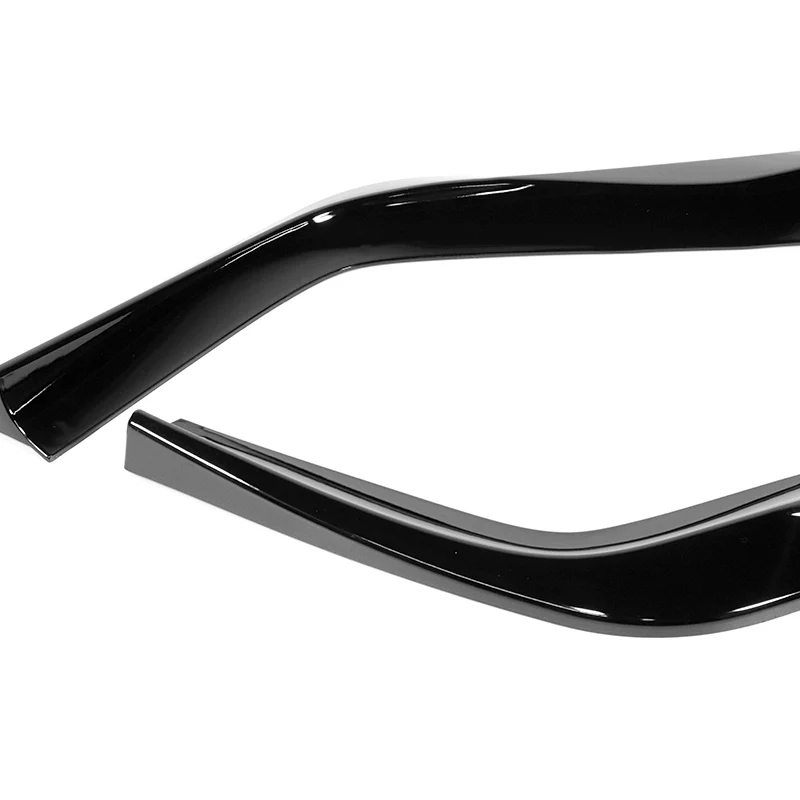 For 2015-2018 Lexus RC300 RC350 AG-Style 3-PCS Painted Black Front Bumper Spoiler Lip - Image 3