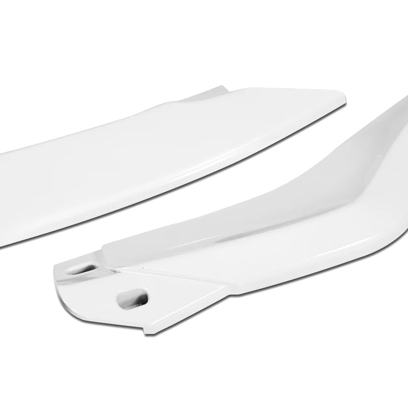 For 2015-2018 Lexus RC300 RC350 AG-Style3-PCS  Painted White Front Bumper Spoiler Lip - Image 2