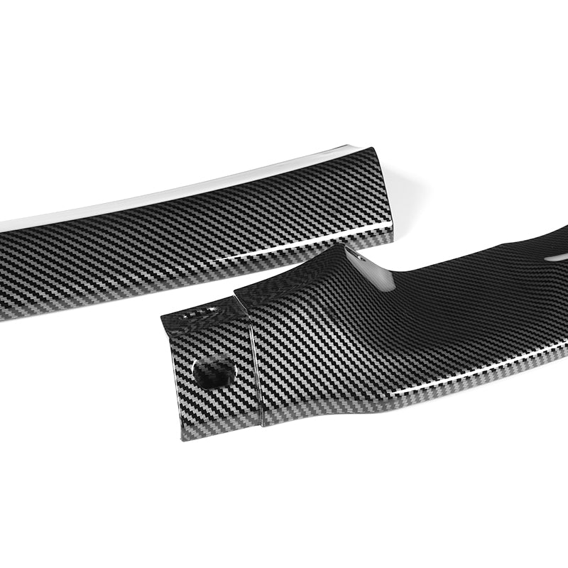 For 2015-2019 BMW F80 F82 F83 M3 M4 GT-Style Carbon Look Front Bumper Body Lip  3-PCS - Image 2
