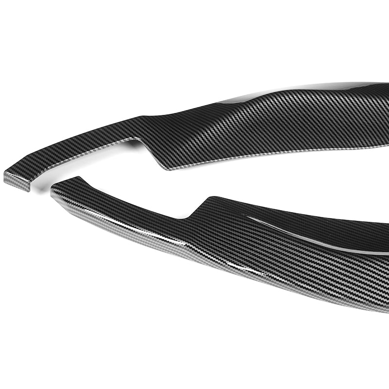 For 2015-2019 BMW F80 F82 F83 M3 M4 GT-Style Carbon Look Front Bumper Body Lip  3-PCS - Image 3