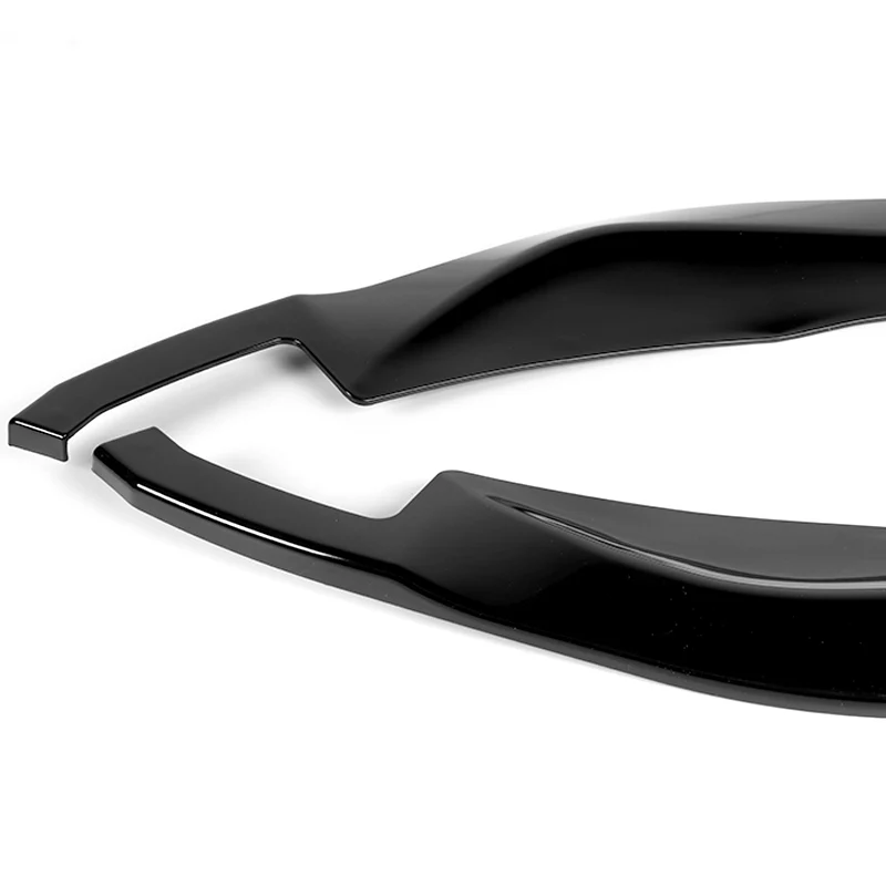 For 2015-2019 BMW F80 F82 F83 M3 M4 GT-Style Painted Black Front Bumper Body Lip  3-PCS - Image 3