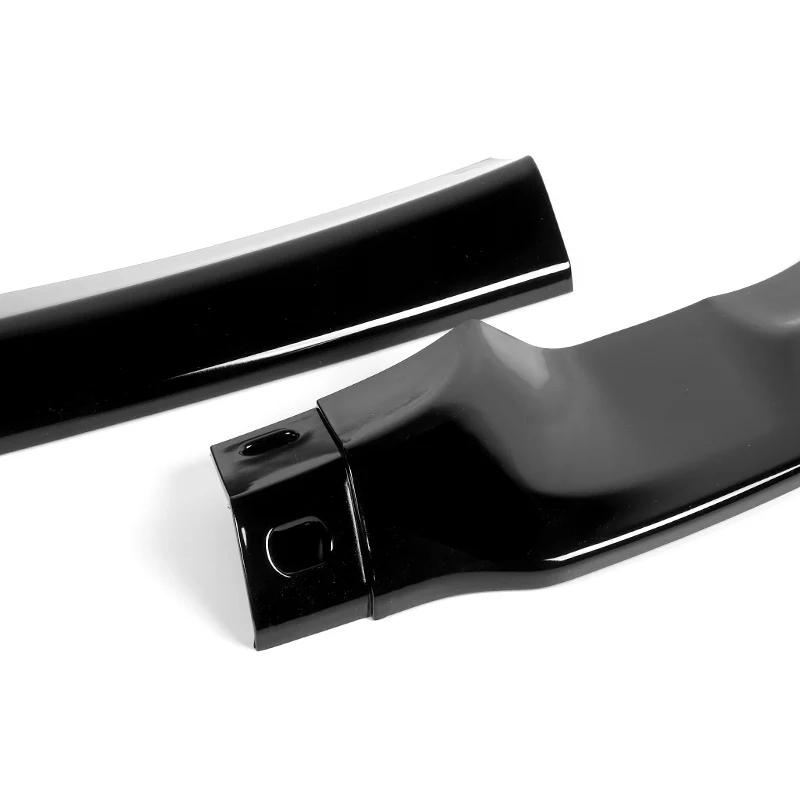 For 2015-2019 BMW F80 F82 F83 M3 M4 GT-Style Painted Black Front Bumper Body Lip  3-PCS - Image 4