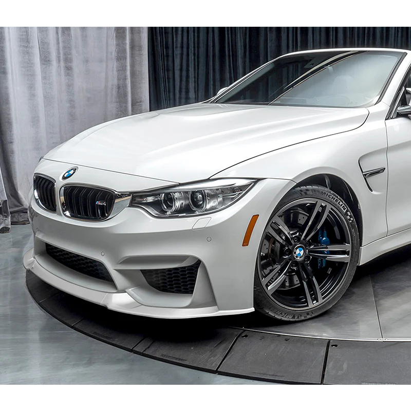 For 2015-2019 BMW F80 F82 F83 M3 M4 GT-Style Painted White Front Bumper Body Lip  3-PCS - Image 5
