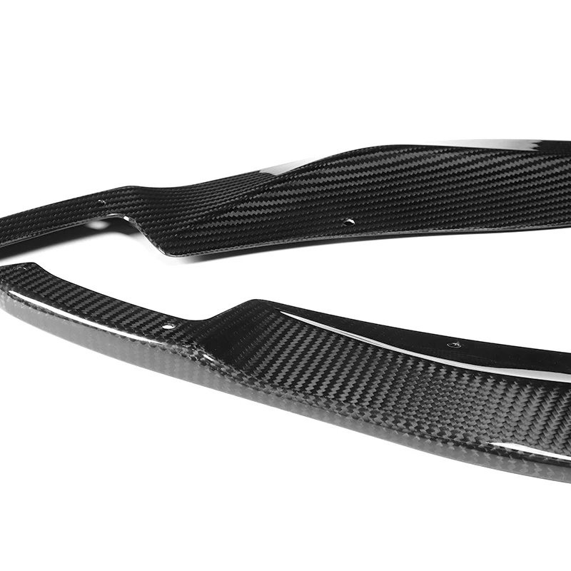 For 2015-2019 BMW F80 F82 M3 M4 GT-Style Carbon Fiber Front Bumper Spoiler Lip  3-PCS - Image 3