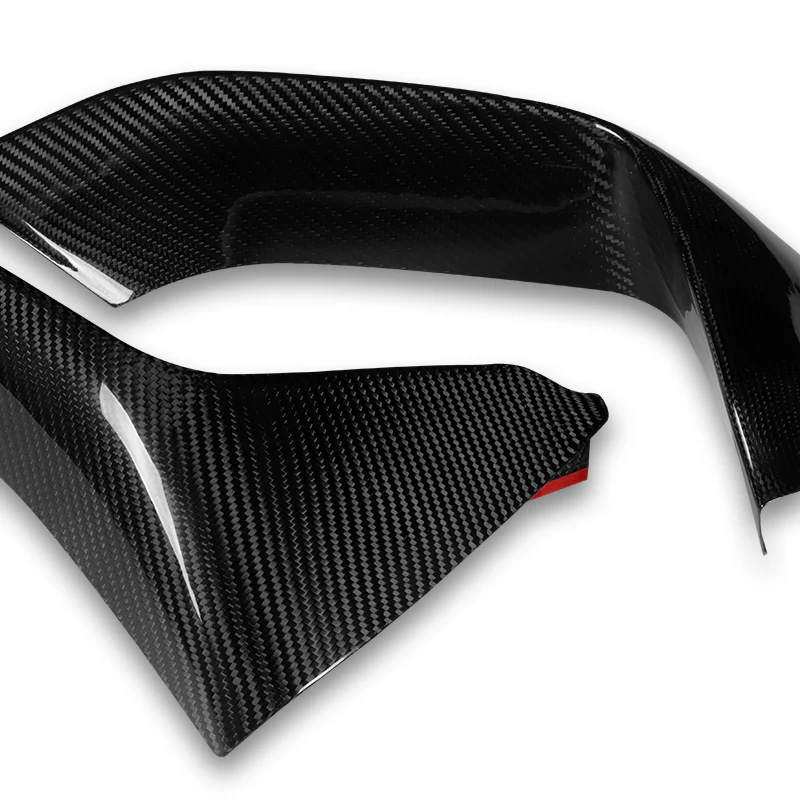 For 2015-2020 BMW F80 F82 F83 M3 M4 Real Carbon Fiber Front Bumper Body Splitter Spoiler Lip 2PCS - Image 3