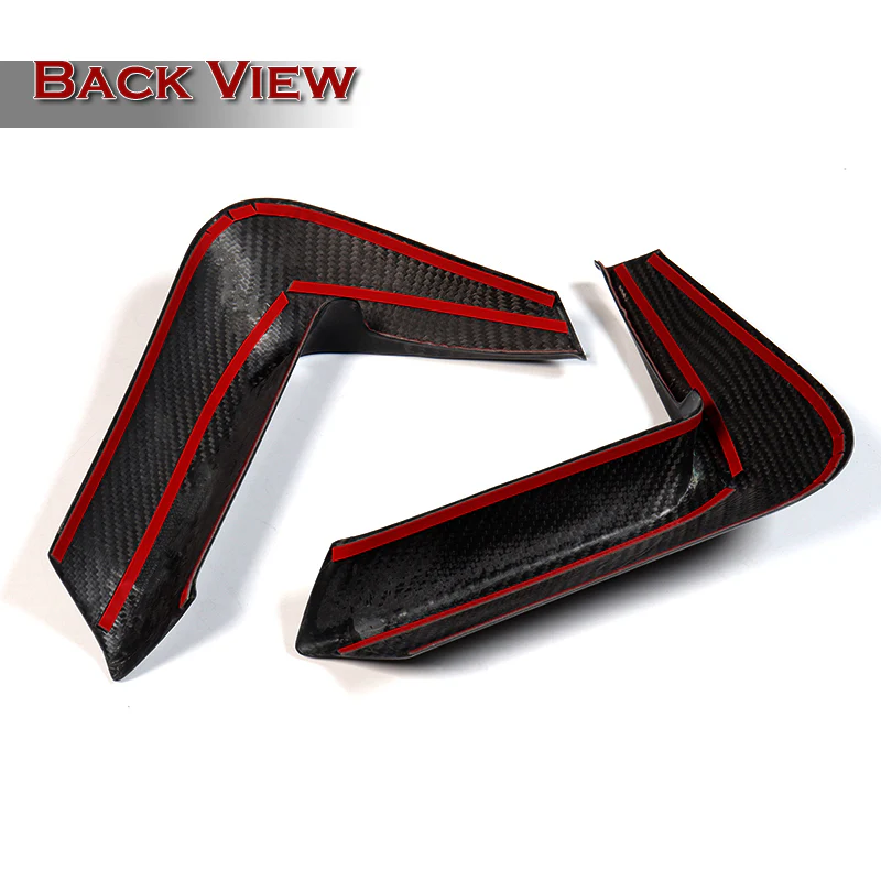 For 2015-2020 BMW F80 F82 F83 M3 M4 Real Carbon Fiber Rear Bumper Body Splitter Spoiler Lip 2PCS - Image 5