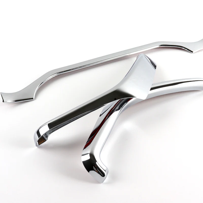 For 2015 - 2021 Ford F-150 Chrome Interior Dashboard Cover Trim Strip Cover 3PCS - Image 2
